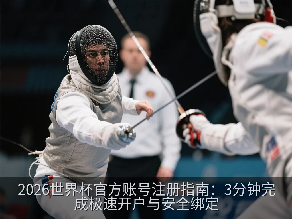 2026世界杯官方账号注册指南：3分钟完成极速开户与安全绑定